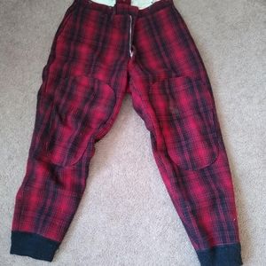 Vintage Buffalo plaid Woolrich hunting trousers